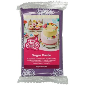 Pasta de Azcar Morada FunCakes - 250g