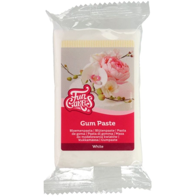 Modelado de flores de pasta de azcar blanca FunCakes - 250g 
