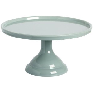 Soporte para tartas pequeo verde salvia - 23,5 cm