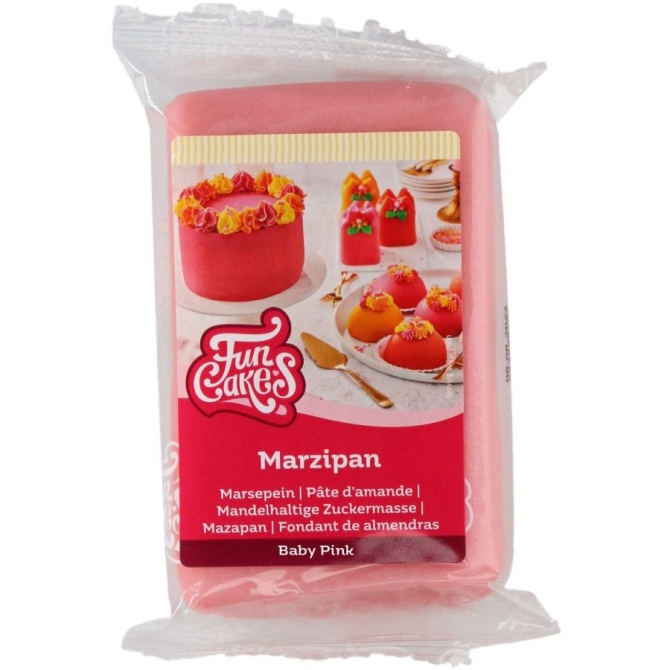 FunCakes Pasta De Almendras Rosa Beb - 250g 