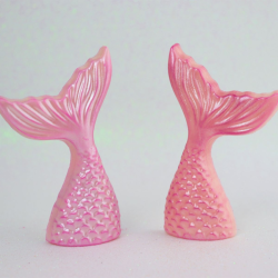 Molde de chocolate de 3 piezas - Cola de sirena. n1