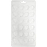 Molde de chocolate para Halloween - Mini calaveras - Wilton