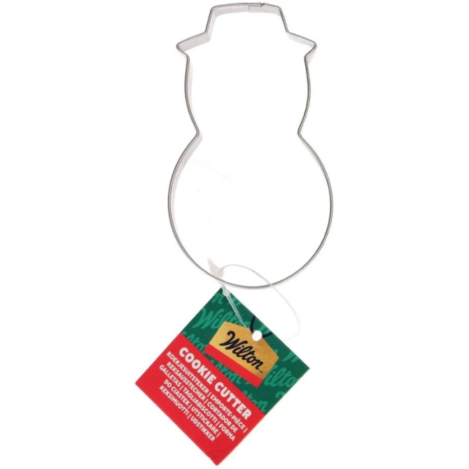 Cortador de galletas de muñeco de nieve - 8, 4 cm - Wilton