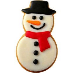 Cortador de galletas de muñeco de nieve - 8, 4 cm - Wilton. n°1