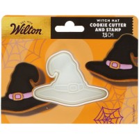 Cortador de galletas con forma de sombrero de bruja � 7,5 cm � Wilton