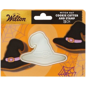 Cortador de galletas con forma de sombrero de bruja � 7,5 cm � Wilton
