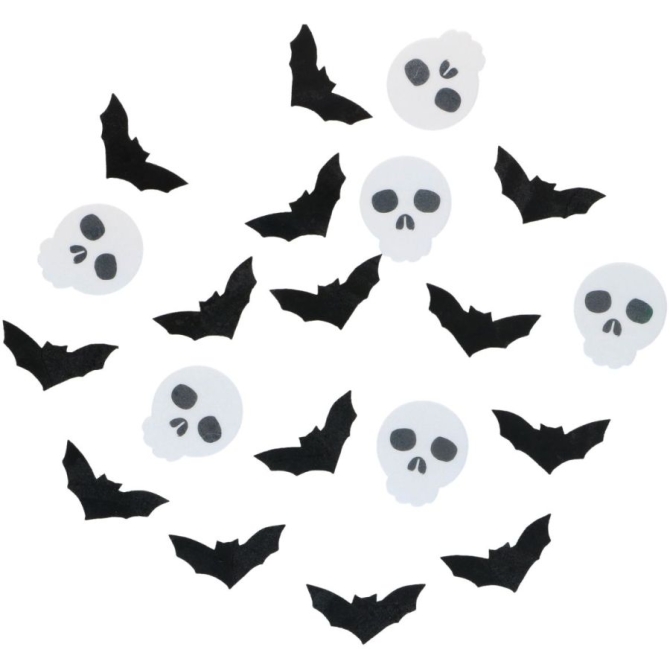 18 Decoraciones Comestibles de Halloween � Murci�lagos y Calaveras 