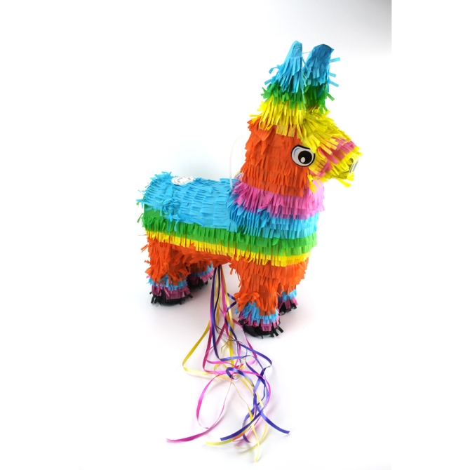 Pull Piñata burro 