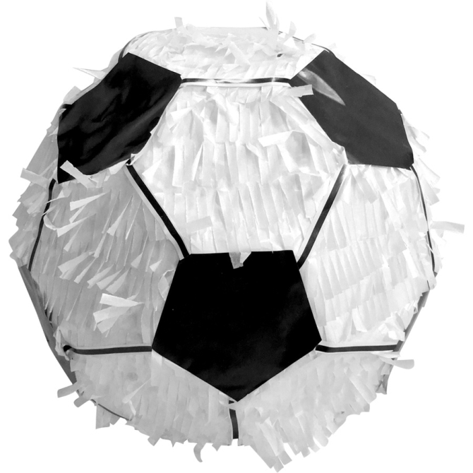 Piñata pelota de fútbol 