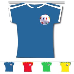 Guirnalda de bandern de camiseta de ftbol. n1