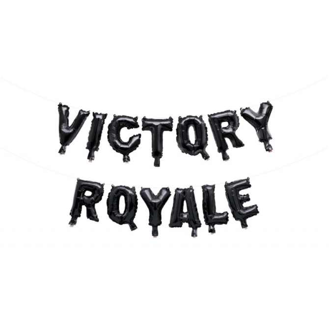 Guirnalda 13 Globos Fortnite - Victory Royale 