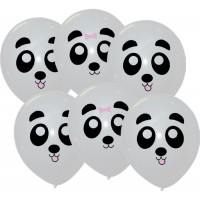 6 Globos - Bonitos pandas