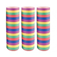 3 rollos de serpentinas - 4m