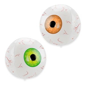 2 Globos Gigantes Ojos 4D -  40 cm