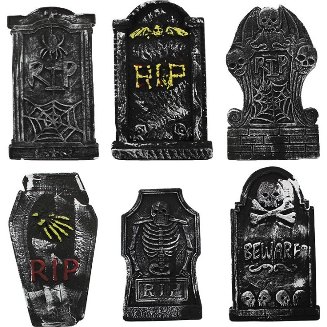 Lpida de Halloween - RIP 55 cm 