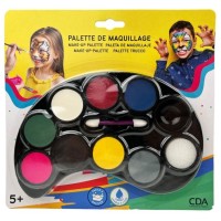 Paleta de Maquillaje + Aplicador y Esponja