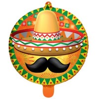 Globo de helio mexicano - 45 cm