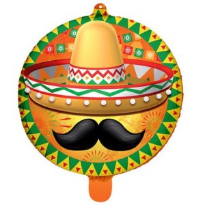 Globo de helio mexicano - 45 cm