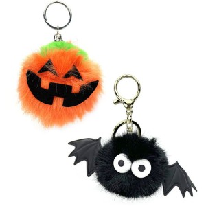 Llavero de calabaza/murcilago