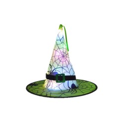 Sombrero de bruja LED - 3 funciones. n2