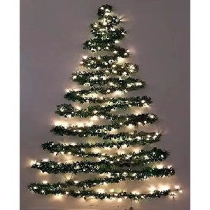 Guirnalda LED de pared de abeto - 6 m