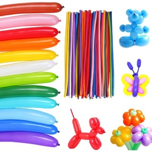 100 globos para modelar