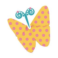 Mariposa de origami para nios. n1