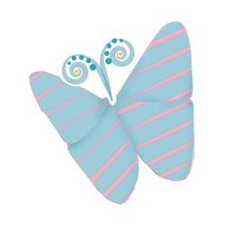 Mariposa de origami para nios. n2