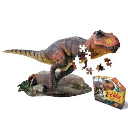 Puzzle Tiranosaurio Rex - 100 Piezas. n2