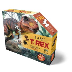 Puzzle Tiranosaurio Rex - 100 Piezas. n3
