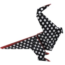 Dinosaurio de origami para nios. n1
