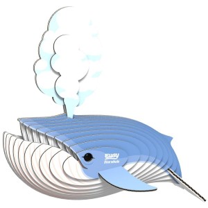 Kit de Figuras Ballena Azul 3D para montar - Eugy