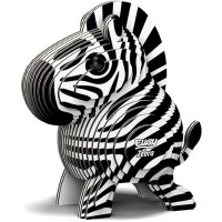 Kit de Figuras Cebra 3D para montar - Eugy