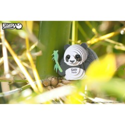 Kit de figuras 3D Panda para montar - Eugy. n1