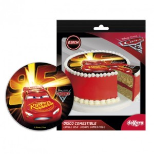 Cars 3 disco de azcar (20 cm)