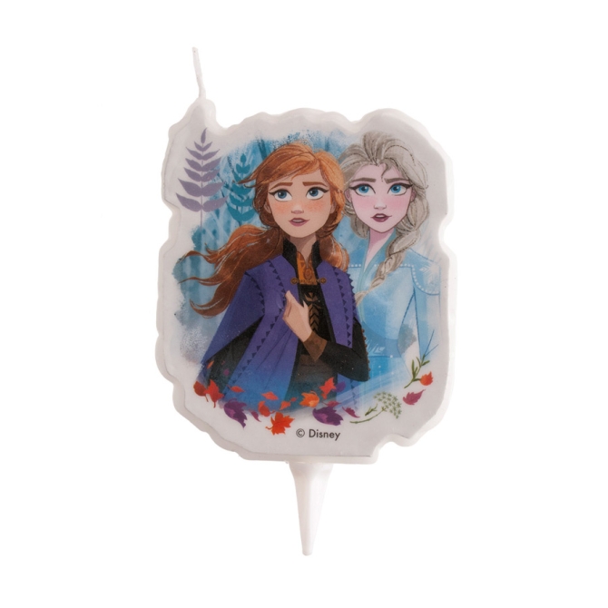 1 Vela Silueta - Frozen 2 