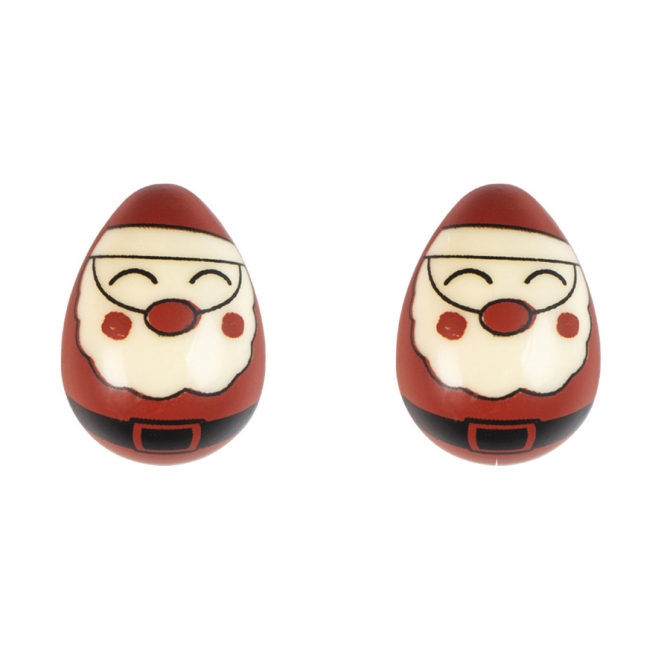 2 Huevos de Pap Noel 3D - Chocolate 