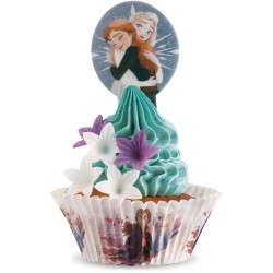 20 decoraciones para cupcakes de Frozen 2 - sin levadura. n3