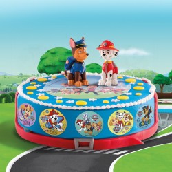 6 Mini Disco Patrulla Canina - Sin Levadura. n1