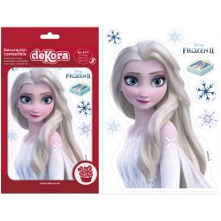 Frozen 2 Elsa Silueta - Sin Levadura. n2