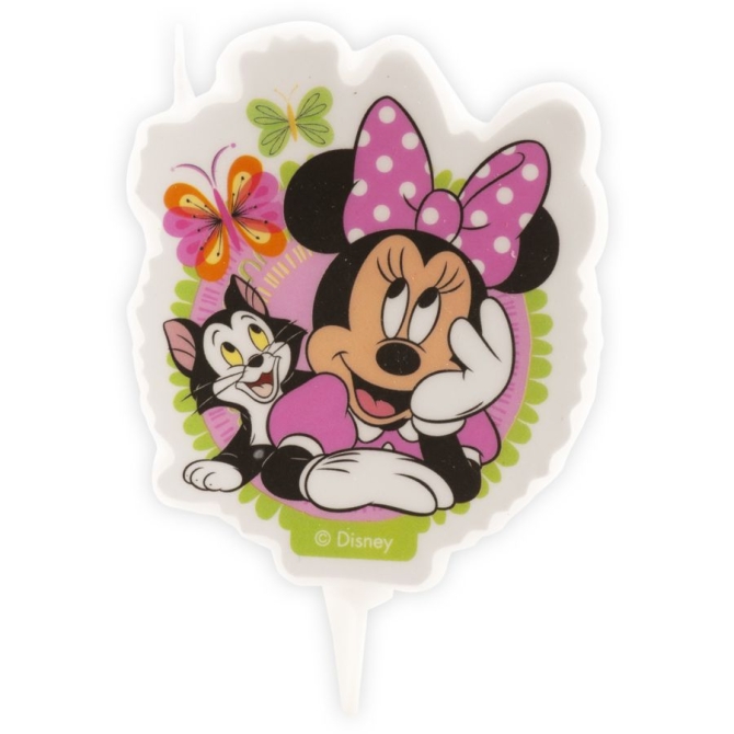 1 Vela Silueta 2D Minnie Mouse 