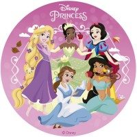 Disco pequeo Princesas Disney (15,5 cm) - Comestible