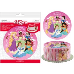 Disco pequeo Princesas Disney (15, 5 cm) - Comestible. n3