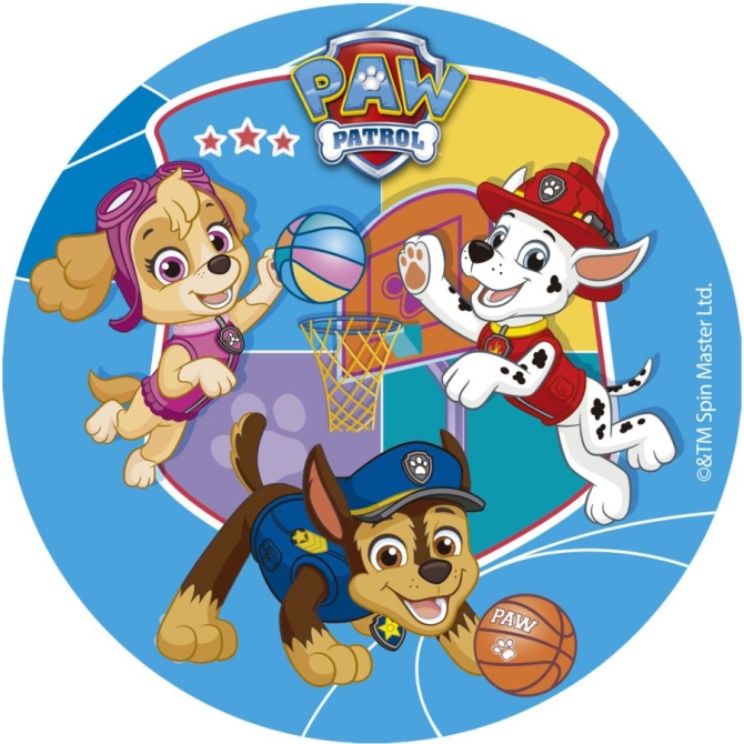 Disco Pequeo Paw Patrol (15, 5 cm) - Comestible 