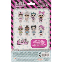 36 Cake Toppers LOL Surprise. n°2