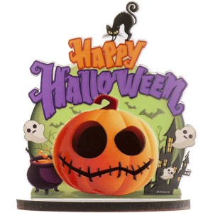 Cake Topper Happy Halloween - 12,5 cm