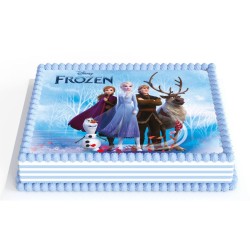 Plato rectangular Frozen - Comestible. n2