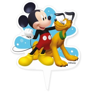 1 Vela Silueta Mickey y Pluto