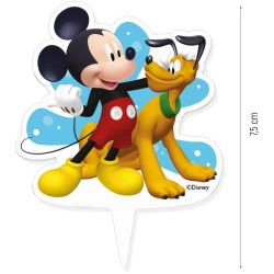 1 Vela Silueta Mickey y Pluto. n1