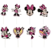 16 adornos para tartas de Minnie